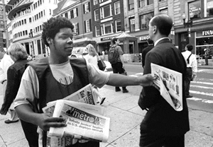 The Boston iMetroi is a tabloid on the fast track