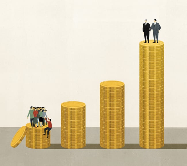 Income up, poverty and inequality down