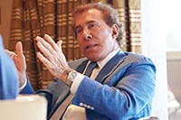 Wynn: No plans to sell company stock