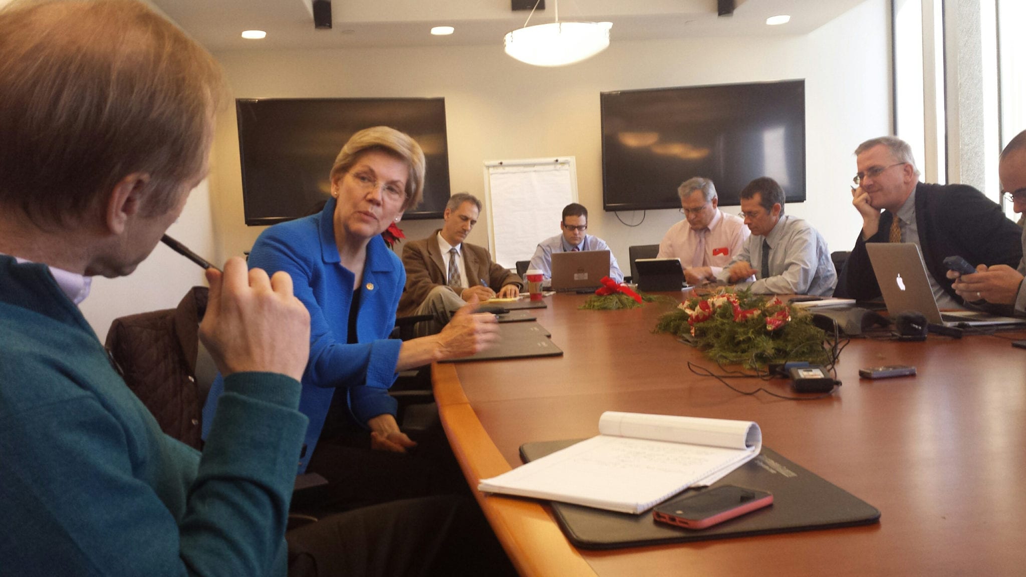 Warren ‘chapped’ about income inequality