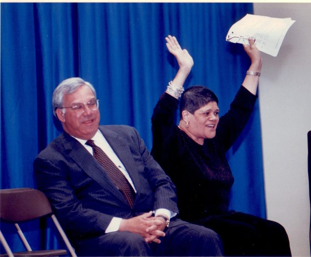 Hagins and Menino