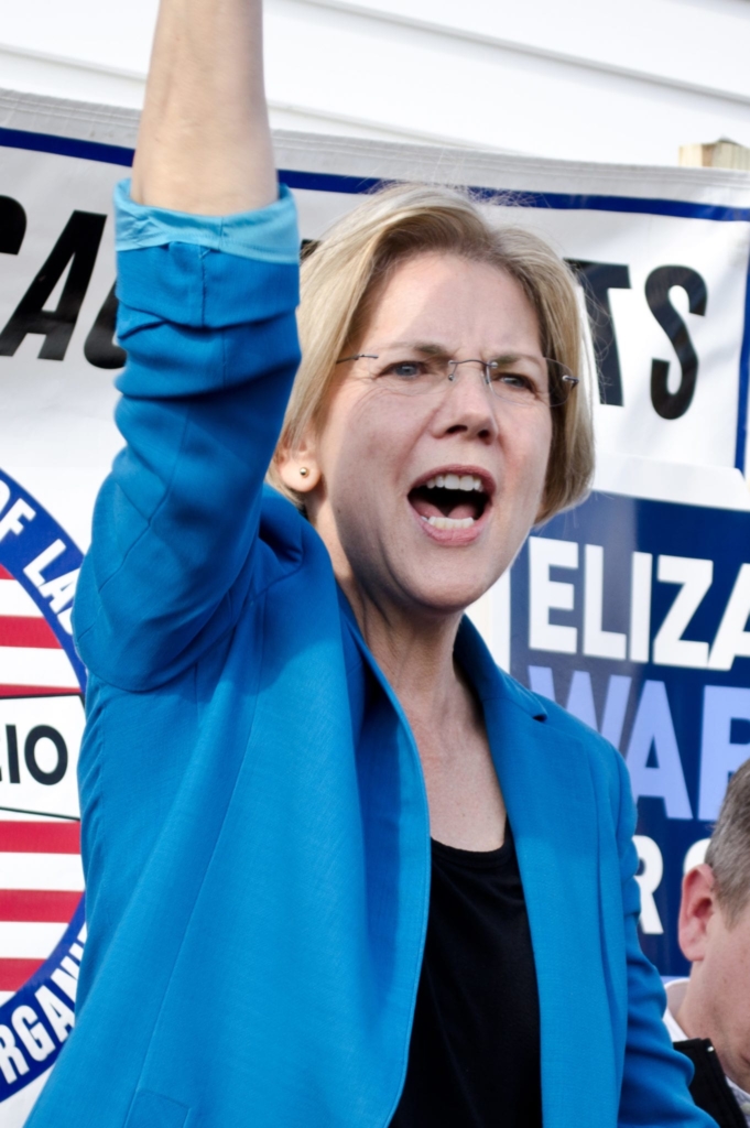 "Elizabeth Warren" photo by Tim Pierce (licensed Creative Commons Attribution 2.0)