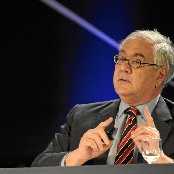 DAVOS/SWITZERLAND, 27JAN10 - Barney Frank, Congressman from Massachusetts (Democrat), 4th District; Chairman, Financial Services Committee, USA captured during the session 'The Next Global Crisis' of the Annual Meeting 2010 of the World Economic Forum in Davos, Switzerland, January 27, 2010 at the Congress Centre. Copyright by World Economic Forum swiss-image.ch/Photo by Michael Wuertenberg