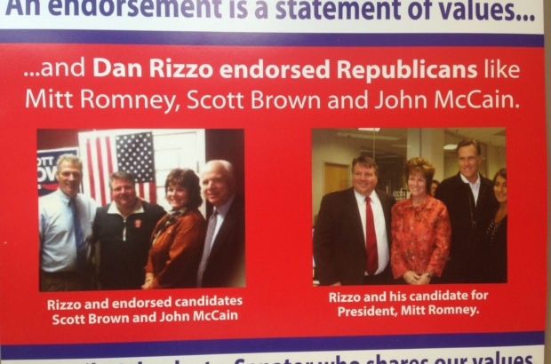 Last-minute mailer hits Rizzo in Senate race