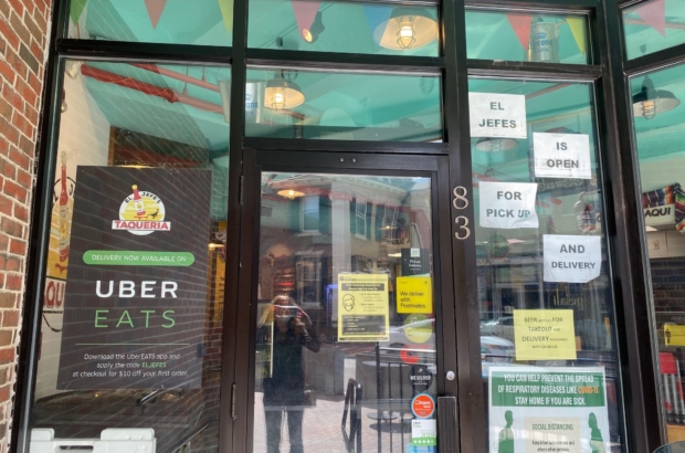 Future of food delivery fees up to Gov. Baker