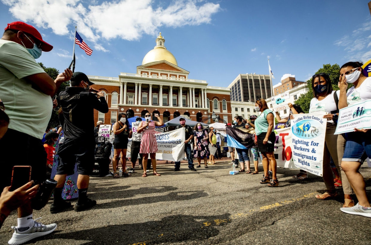 Thousands of undocumented residents expected to seek driver's licenses as  new law takes effect - The Boston Globe