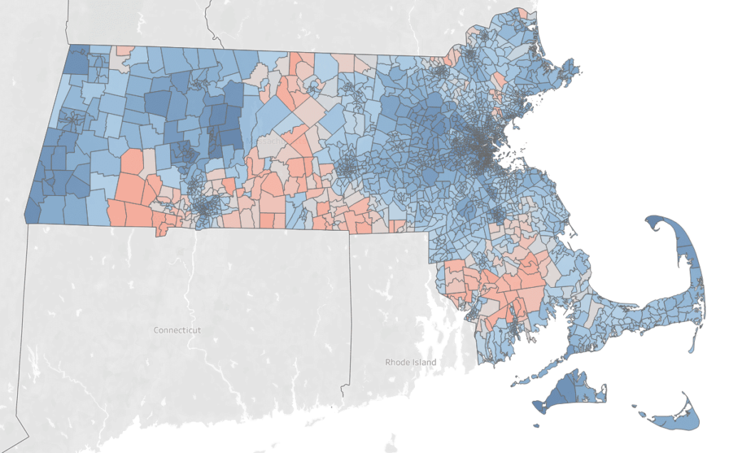 Trump made gains in urban areas of Mass. CommonWealth Magazine