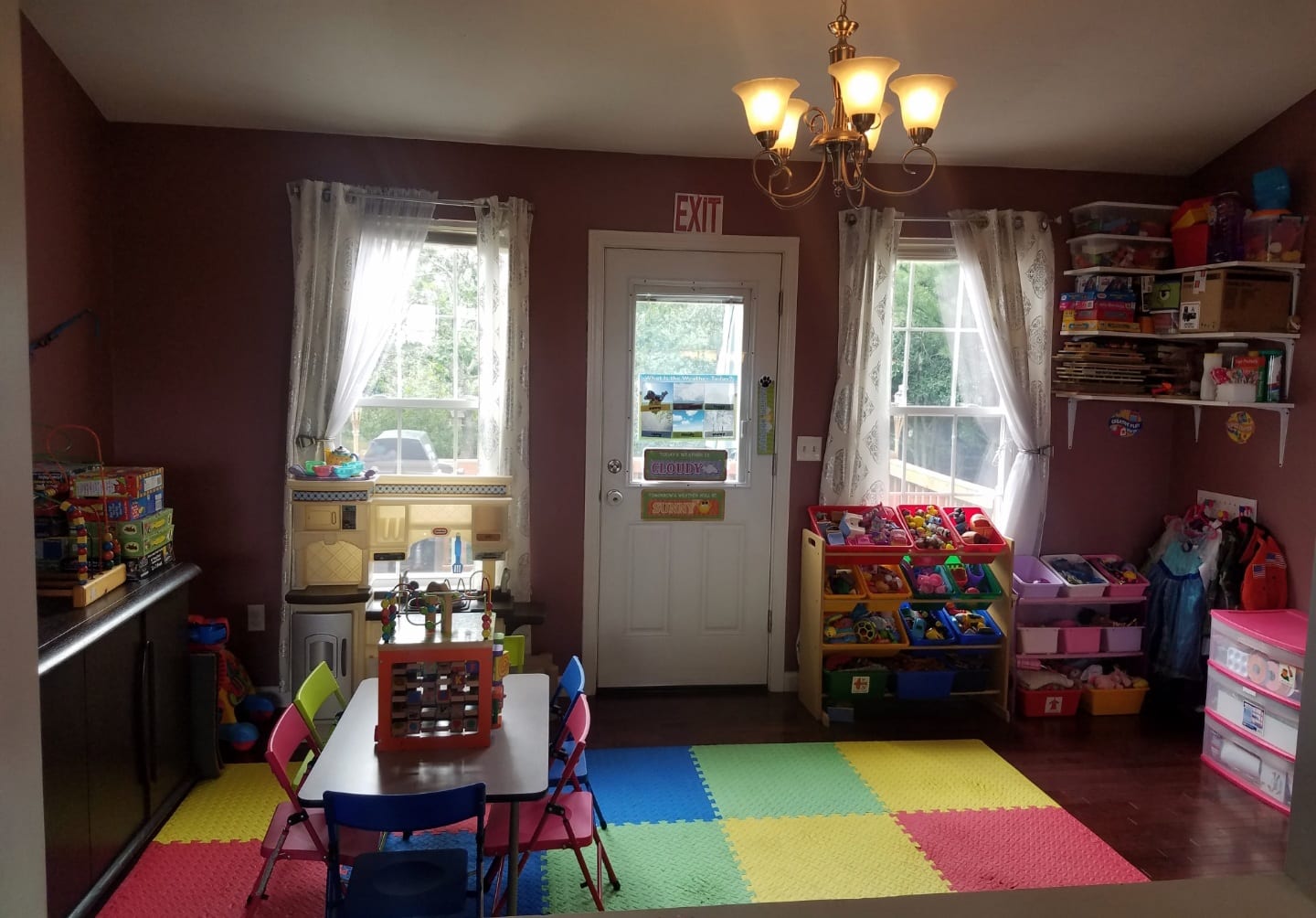 daycare setup pictures