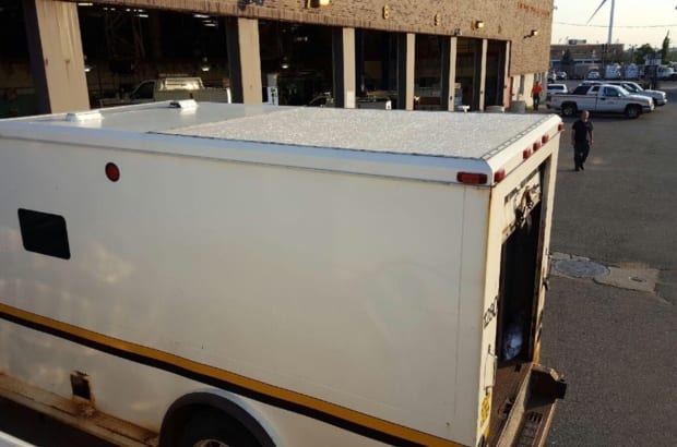 Union blasts Baker on armored car sunroofs