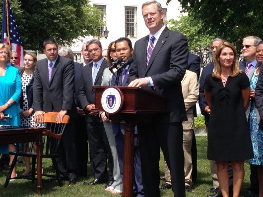 Baker inks long-sought energy law