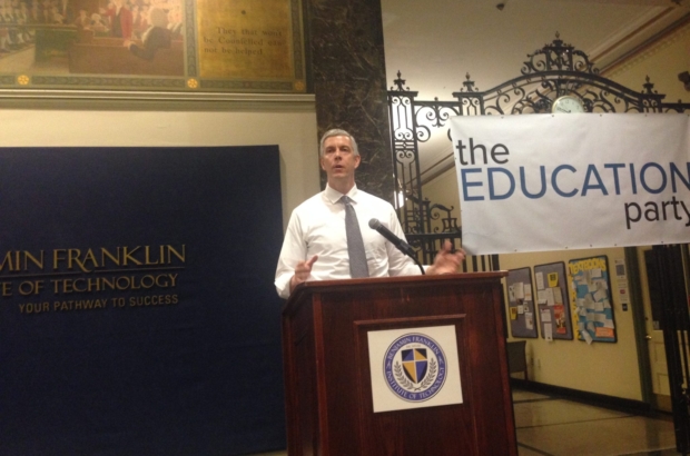 Arne Duncan calls charter schools part of the Mass. solution