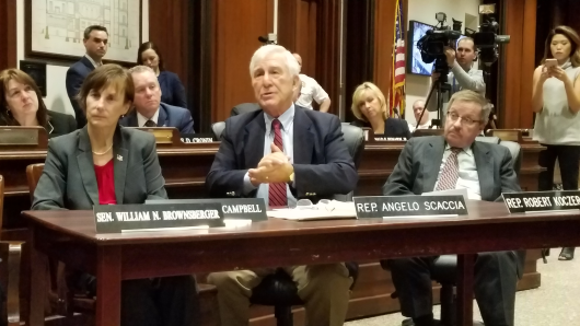 Quick and quiet hearing on salaries report