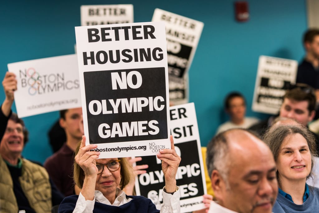 Community Meeting - Credit No Boston Olympics