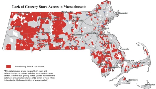 Where the food deserts are