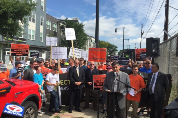 Capuano backs T workers, lays off Baker