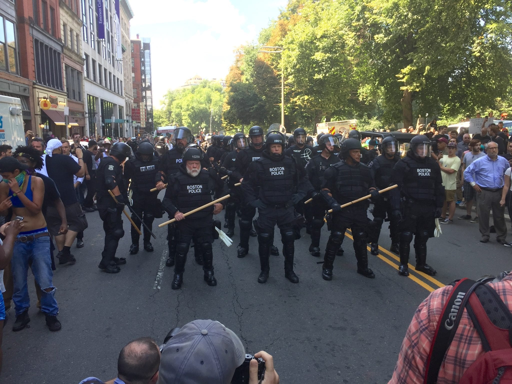 ‘This ain’t Charlottesville’