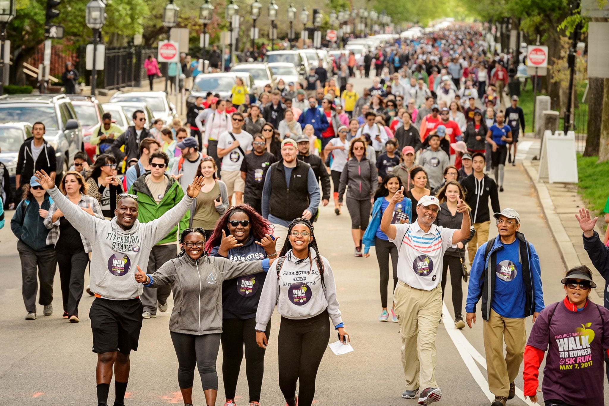 50 years of walking for hunger