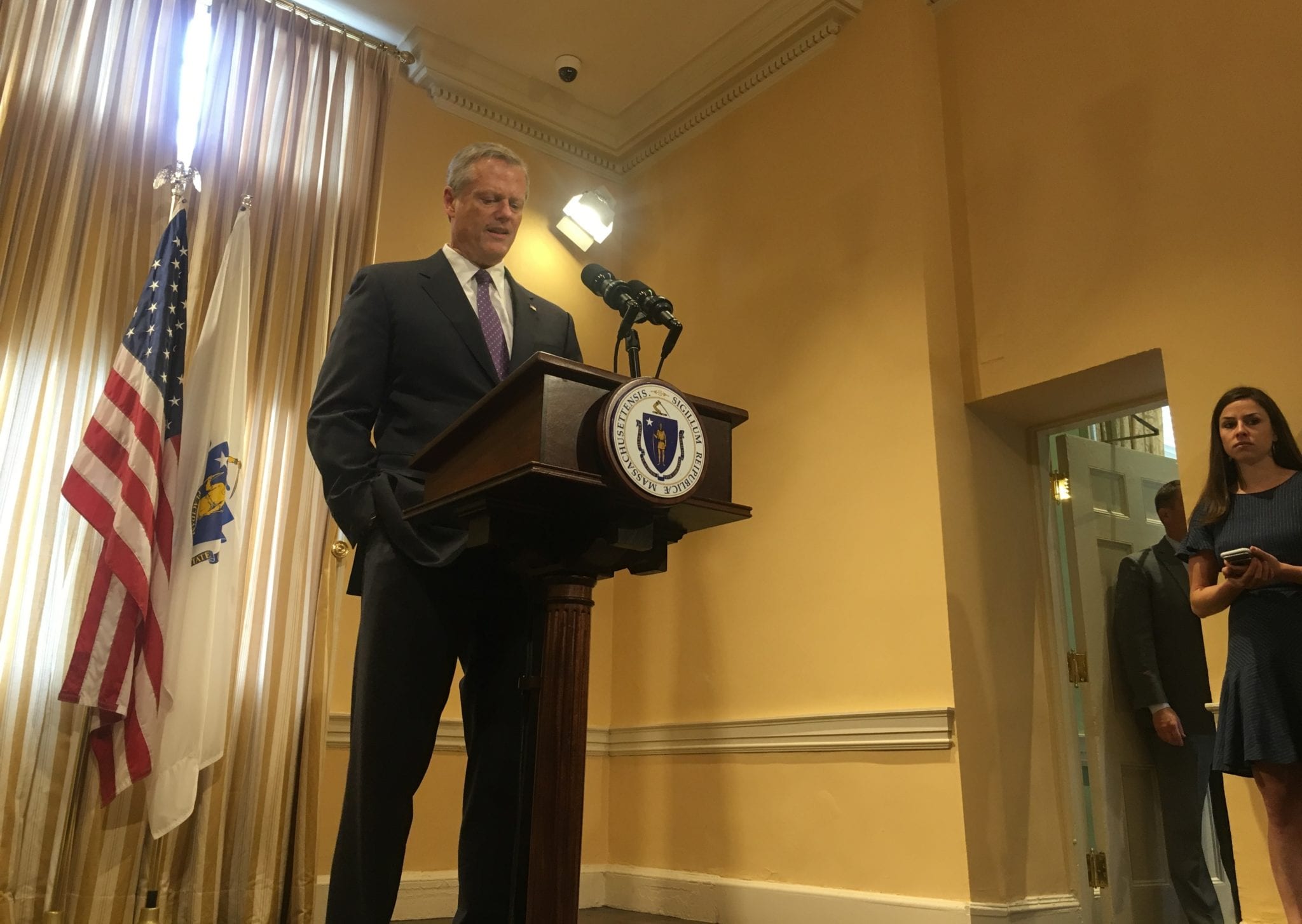 Baker says feds reviewing son’s groping charge