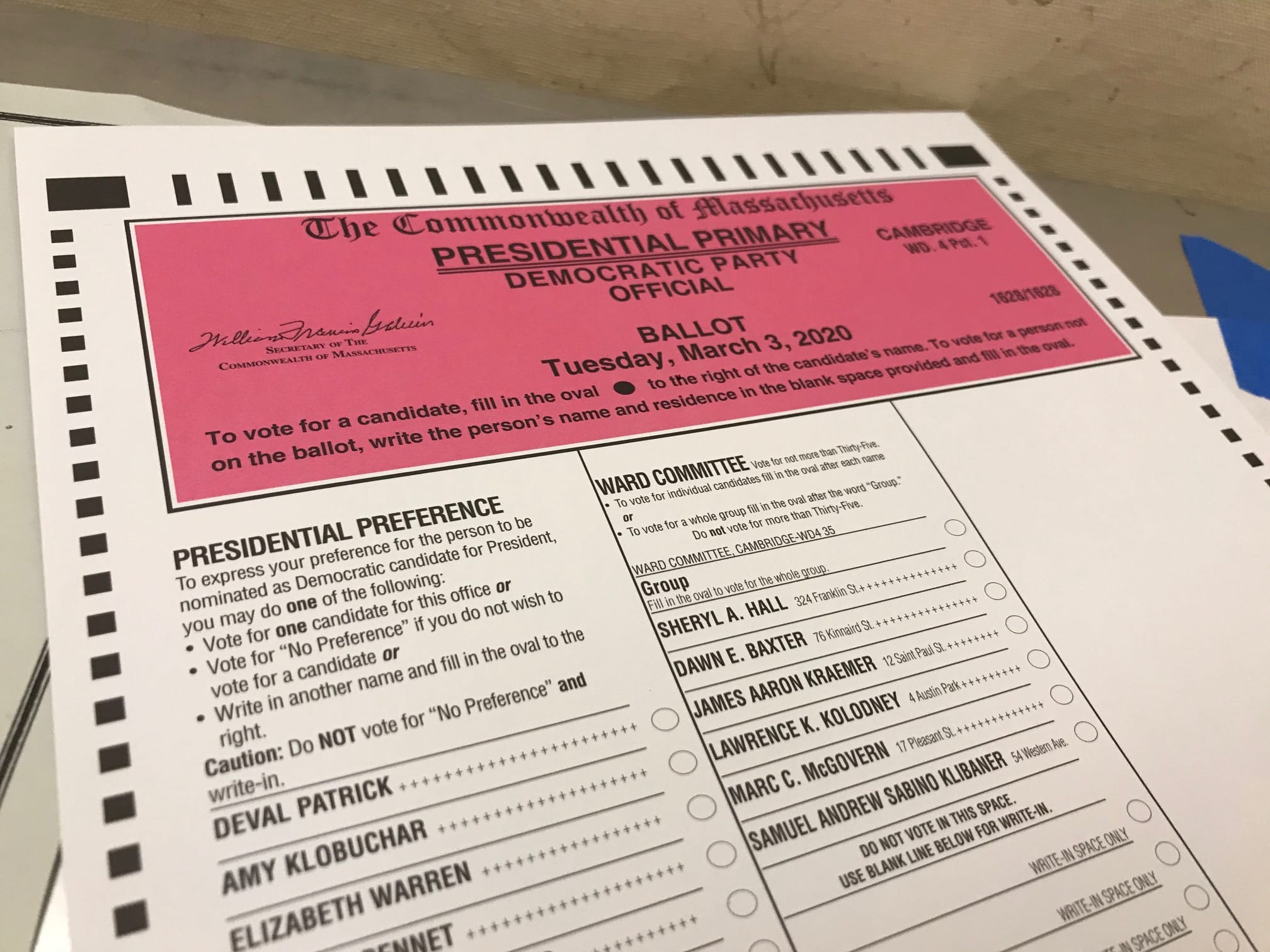 Mass. primary What ranked choice voting would have meant
