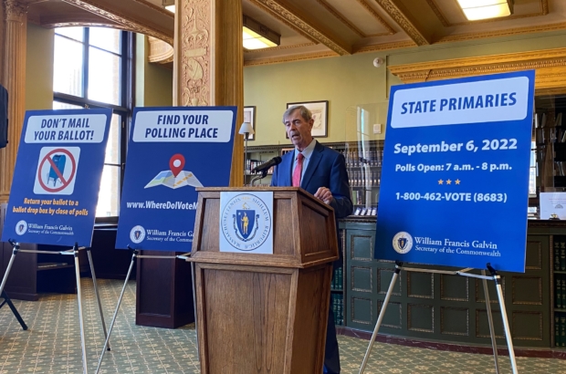 Galvin predicts high voter turnout in primary