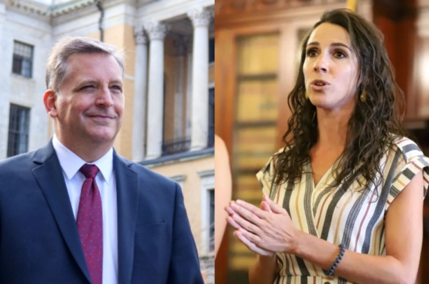 Baker-linked super PAC takes aim at DiZoglio on LGBT issues