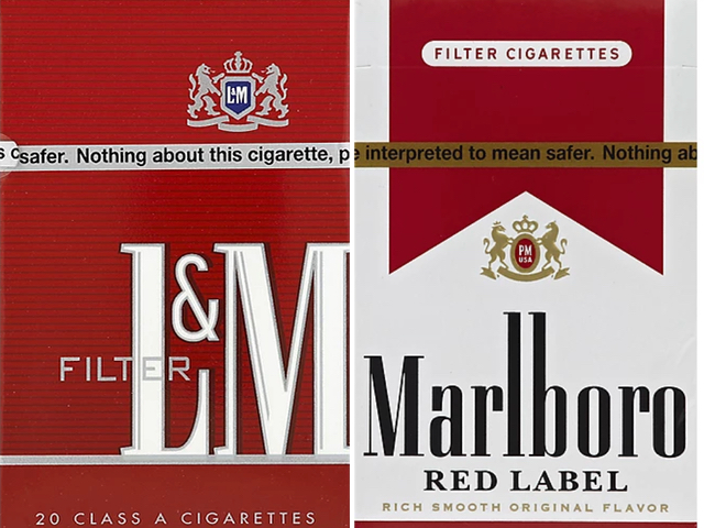 cigarettes brands logos with cancer